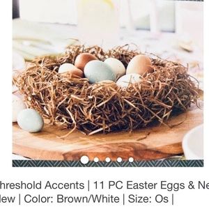NWT 11 Pc Nest with Eggs